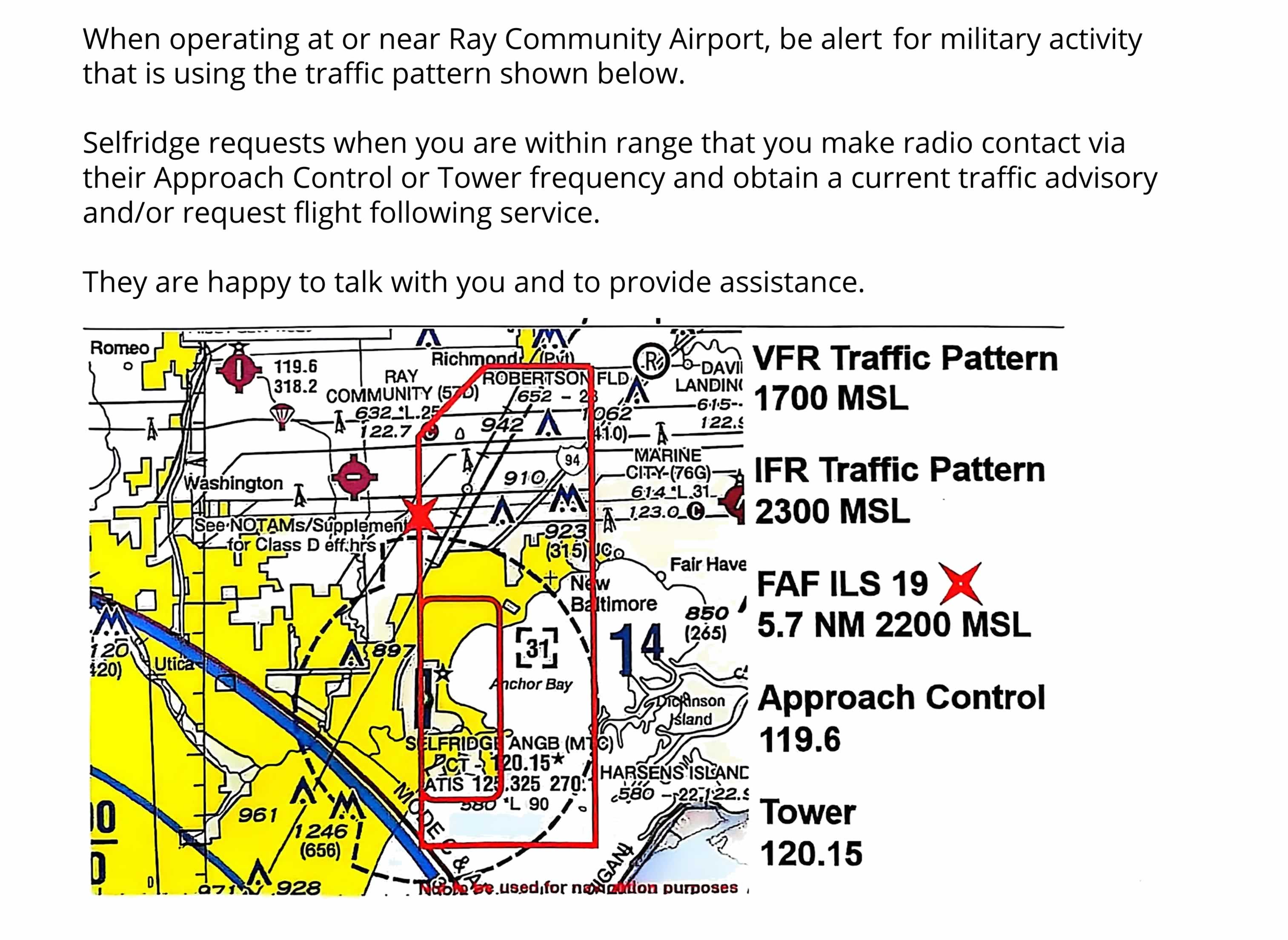 KMTC traffic pattern
